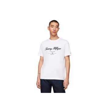 Tricou  pentru Barbati - script logo tee - MW0MW33691-YBR - Alb