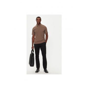 Tricou polo barbati  16094575 - Bumbac organic - S INTL - Bej