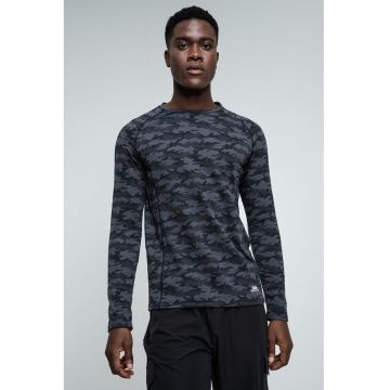 Bluza cu imprimeu camuflaj Arno
