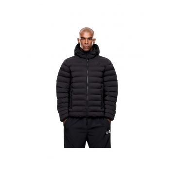 Geaca  EA7 Mountain Eco Down Medium Hood 51409 Geaca  EA7 Mountain Eco Down Medium Hood 51409