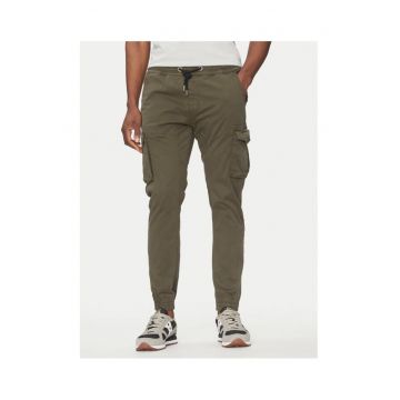 Pantaloni barbati -  301547433 - Bumbac - Gri - Gri