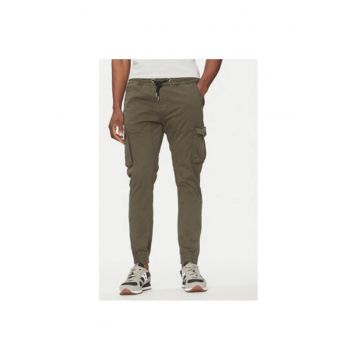 Pantaloni barbati -  301547433 - Bumbac - Gri