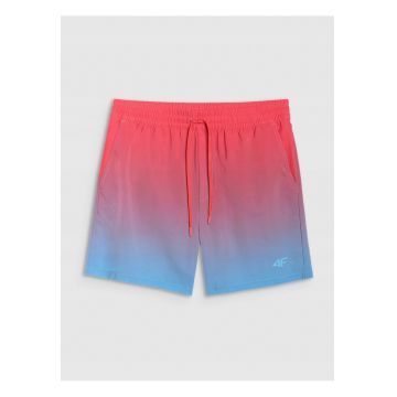 Pantaloni de plaja  poliester - uscare rapida - rosu/albastru