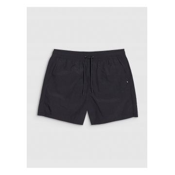 Pantaloni scurti de plaja barbati  negru - uscare rapida - slip interior -