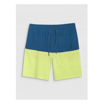 Pantaloni scurti de plaja barbati  verde - uscare rapida - buzunare practice