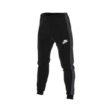 Pantaloni sport conici cu snur de ajustare in talie
