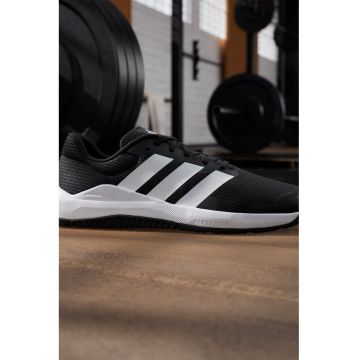 Pantofi din material textil pentru fitness - Alb/Negru