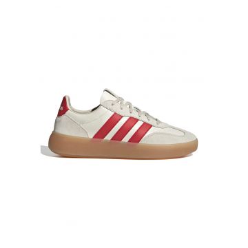 Pantofi sport de piele si piele intoarsa cu logo contrastant Barreda Decode Pantofi sport de piele si piele intoarsa cu logo contrastant Barreda Decode