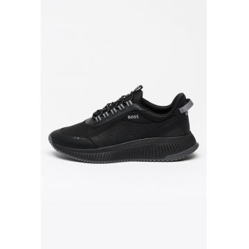 Pantofi sport din piele ecologica cu insertii din material textil TTNM Evo