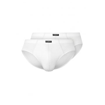 Set 2 perechi de chiloti pentru barbati  Alb
