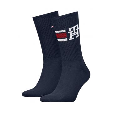Set de sosete lungi cu logo - 2 perechi