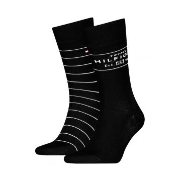 Set de sosete lungi cu logo - 2 perechi