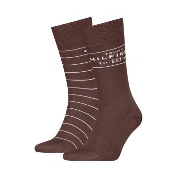 Set de sosete lungi cu logo - 2 perechi