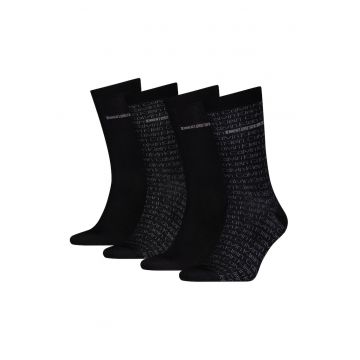 Set de sosete lungi din amestec de bumbac - 4 perechi