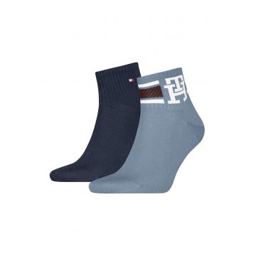 Set de sosete scurte cu logo - 2 perechi