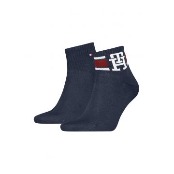 Set de sosete scurte cu logo - 2 perechi