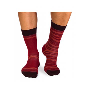 Sosete bambus dungi Carmine Red