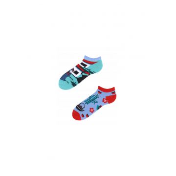 Sosete barbatesti pe glezna -  Model Tanuki Japan - Multicolor