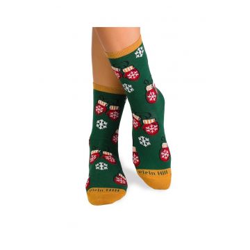 Sosete bumbac de Craciun Manusi - 43-46 EU - Multicolor
