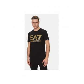 Tricou barbati  Emporio Armani - 7M001106 AF10373 - Sintetic - Negru Tricou barbati  Emporio Armani - 7M001106 AF10373 - Sintetic - Negru