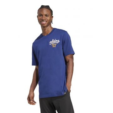 Tricou din bumbac cu imprimeu pe partea din spate