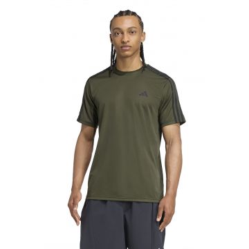 Tricou regular fit cu logo pentru fitness