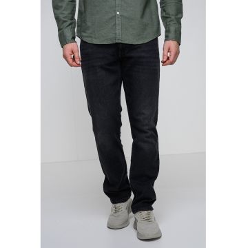 Blugi regular fit din bumbac cu model uni Washington Blugi regular fit din bumbac cu model uni Washington