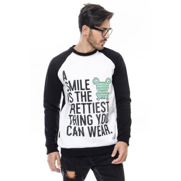 Bluza de trening cu imprimeu text