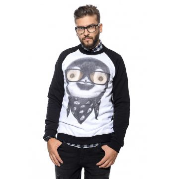Bluza de trening de bumbac cu imprimeu