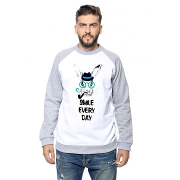 Bluza de trening de bumbac cu imprimeu grafic