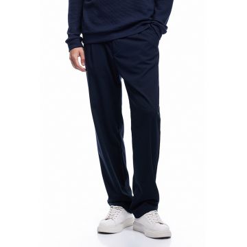 Bluza de trening texturata cu decolteu la baza gatului