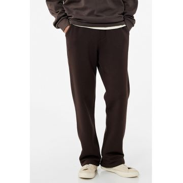 Pantaloni de trening drepti cu talie elastica