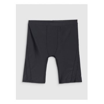 Pantaloni scurti de baie barbati -  sintetic/elastan - negru