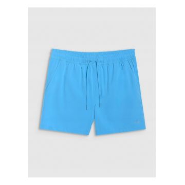 Pantaloni scurti de plaja barbati  albastru - poliester
