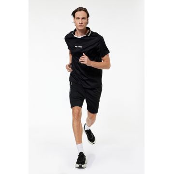 Pantaloni scurti relaxed fit cu snur