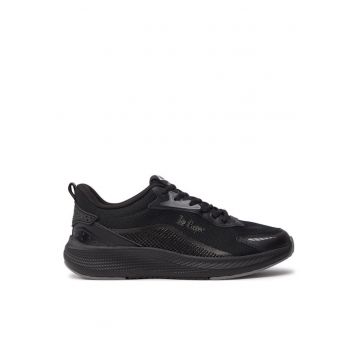 Tenisi barbati  303729288 - Piele ecologica/Textil - Negru