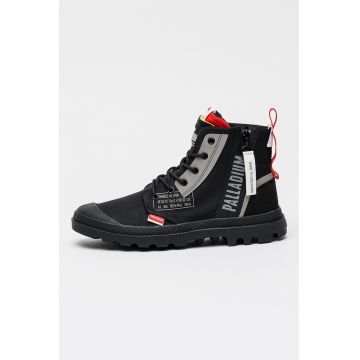 Tenisi mid-cut din material textil cu logo Pampa Hi Dare