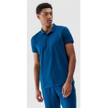 Tricou polo barbati  turcoaz - bumbac 100% - croiala obisnuita