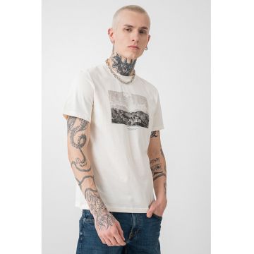 Tricou regular fit cu imprimeu foto Austin