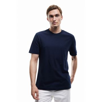Tricou uni de bumbac