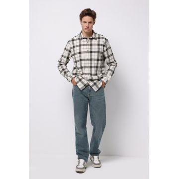 Blugi cu croiala dreapta Blugi cu croiala dreapta