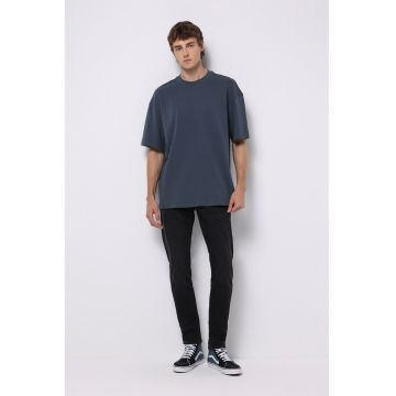 Blugi skinny cu model uni Blugi skinny cu model uni