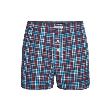 Boxeri barbati  Clasic Rosu - albastru - alb Boxeri barbati  Clasic Rosu - albastru - alb