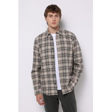Camasa din flanel cu model in carouri