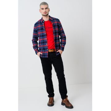 Camasa oxford cu model in carouri Camasa oxford cu model in carouri