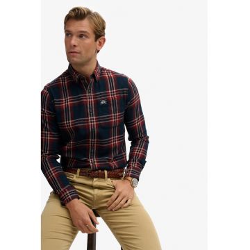 Camasa slim fit de bumbac organic Lumberjack