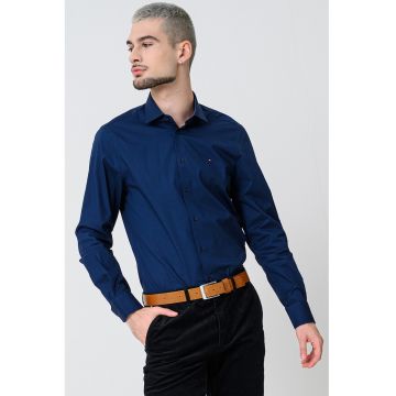 Camasa slim fit din amestec de bumbac Camasa slim fit din amestec de bumbac