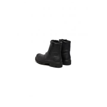 Ghete barbati  304340970 - Piele naturala - 45 EU - Negru Ghete barbati  304340970 - Piele naturala - 45 EU - Negru