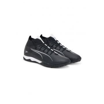 Ghete de fotbal barbati  305206251 - Piele ecologica - Negru - Negru