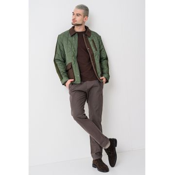 Jacheta cu vatelina si buzunare cu clapa Jacheta cu vatelina si buzunare cu clapa